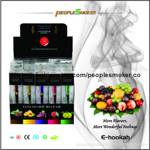 500 Puffs E-hookah Disposable E Cigarette, 100-240V AC, 5V DC Charging Voltage